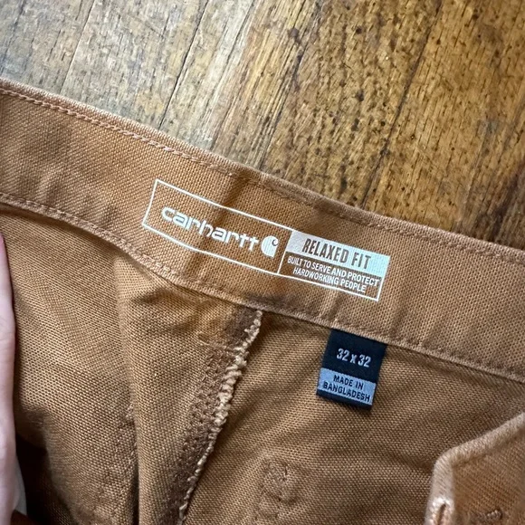 Carhartt Tan Relaxed Fit Pants - Picture 2 of 3